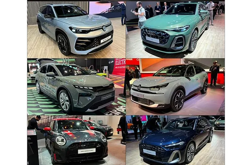 The new Audi Q5 and other new cars at the 2024 Paris Motor Show