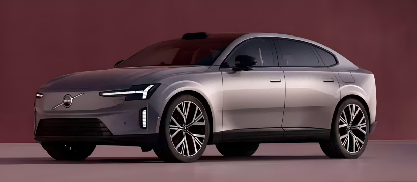 Volvo ES90 Official Images Leaked: 700km Range, 800V Architecture, Equipped with LiDAR, Debuts on March 5th